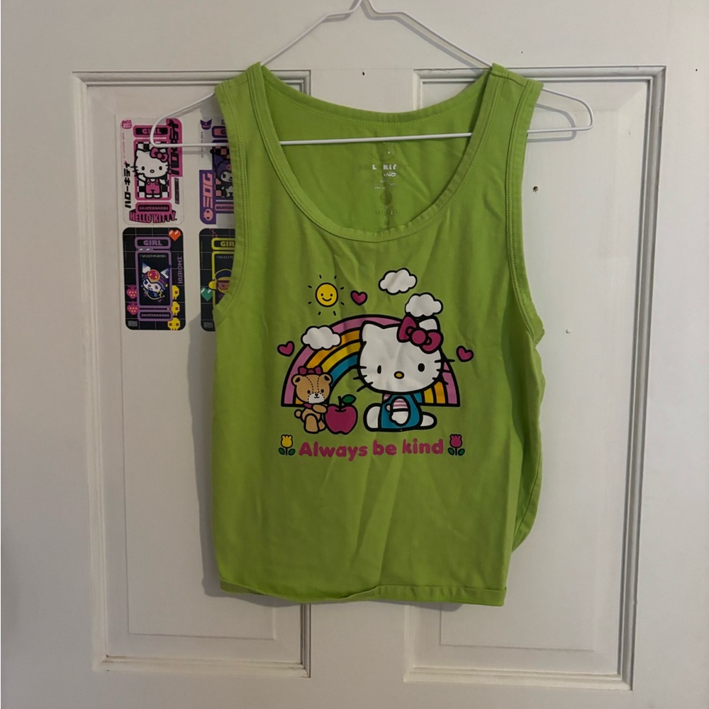 Hello kitty tank top